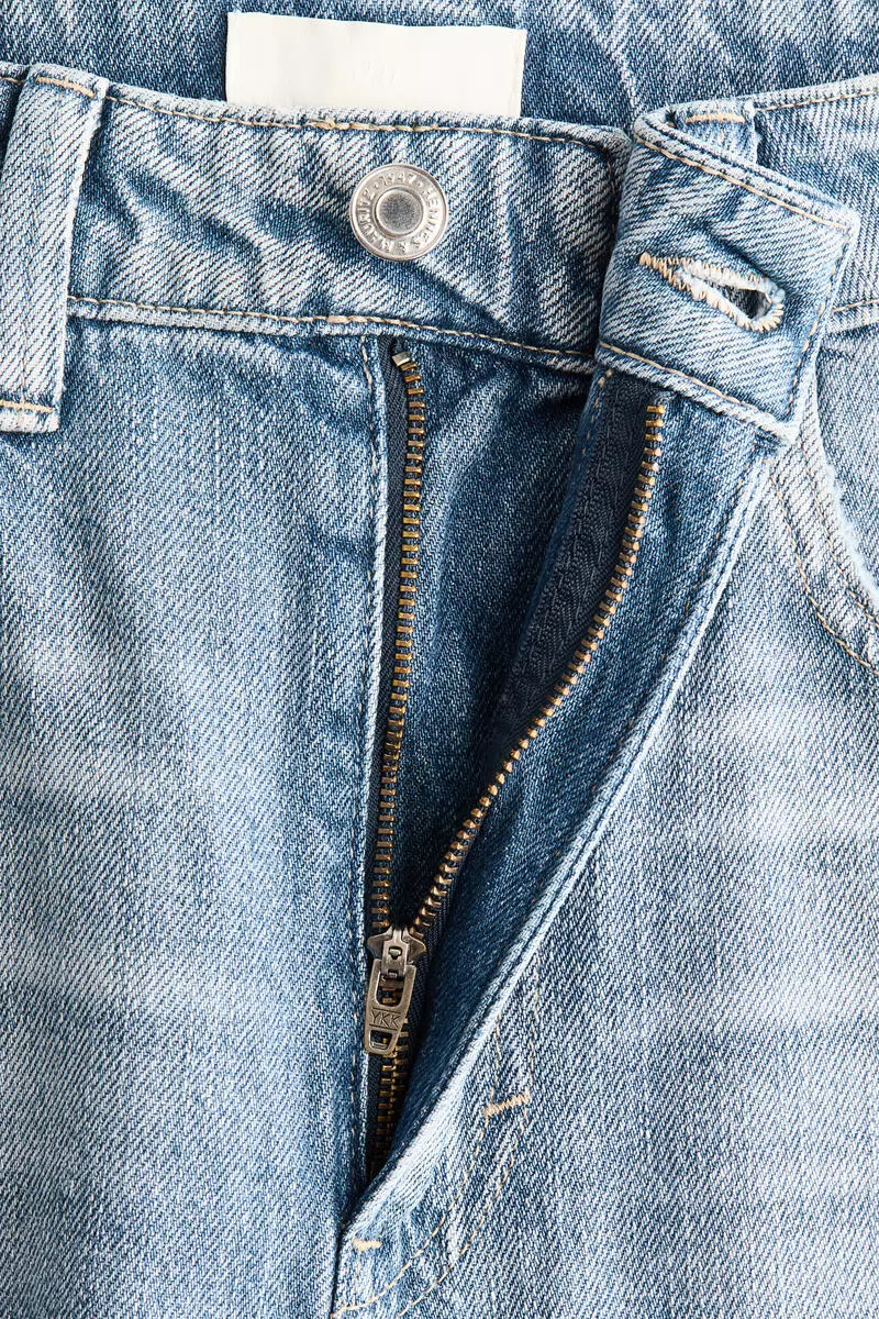 Wide High Jeans