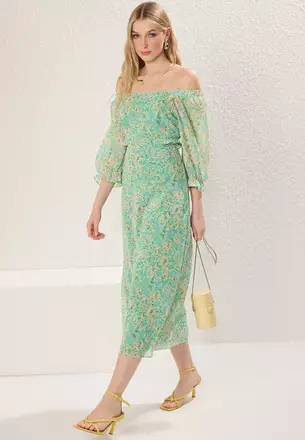off shoulder bohemian dress philippines Women's Boho Bohemian Off-Shoulder Wedding Guest Maxi Dress, Spring Summer  Lightweight Side Slit Flowy A-Line Tiered Long Skirt, Loose-Fitting Plain  Style Womenswear