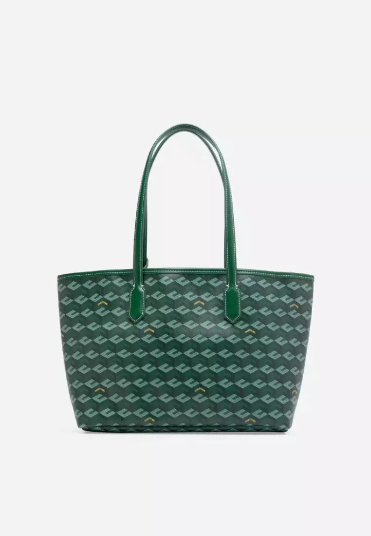 Russo Medium Tote Bag Green