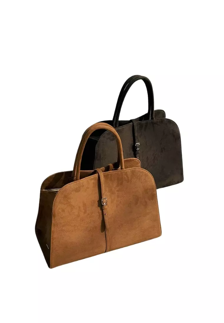 【MONOROW】BLANC LARGE SUEDE CAMEL MUSINSA | MONOROW Blanc Large Camel