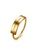 CELOVIS gold CELOVIS - Hestia Minimalist Plate Slim Band Ring in Gold B649BAC52D4834GS_1