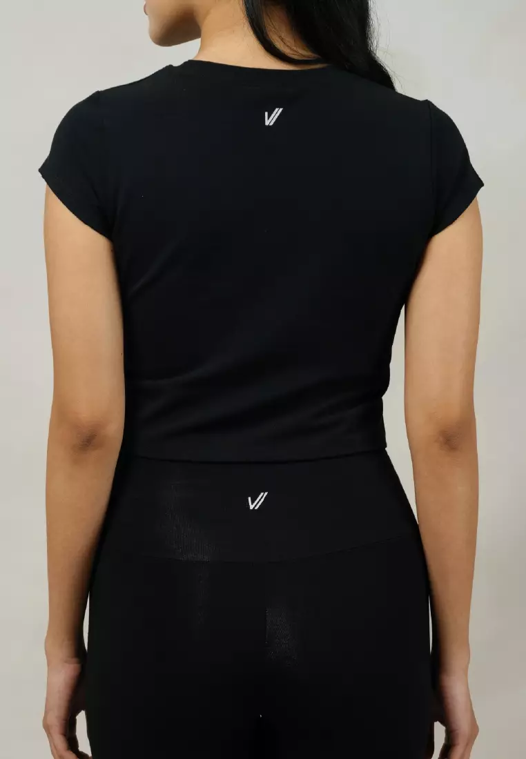 Daily Mid Tee - Onyx