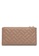 Sara Smith brown Ella Quilted Women's Long Wallet / Purse C9400ACB90AA71GS_2