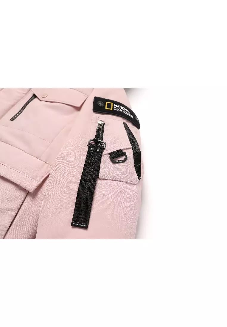 女裝TARUGA毛邊連帽羽絨外套