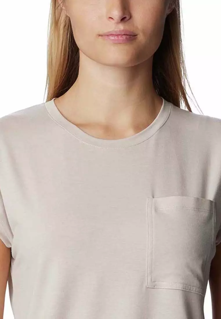 (取寄) コロンビア レディース バウンドレス トレック ショート スリーブ ティー Columbia women Boundless Trek Short Sleeve Tee Eraser Pink 取寄) コロンビア レディース バウンドレス トレック ショート