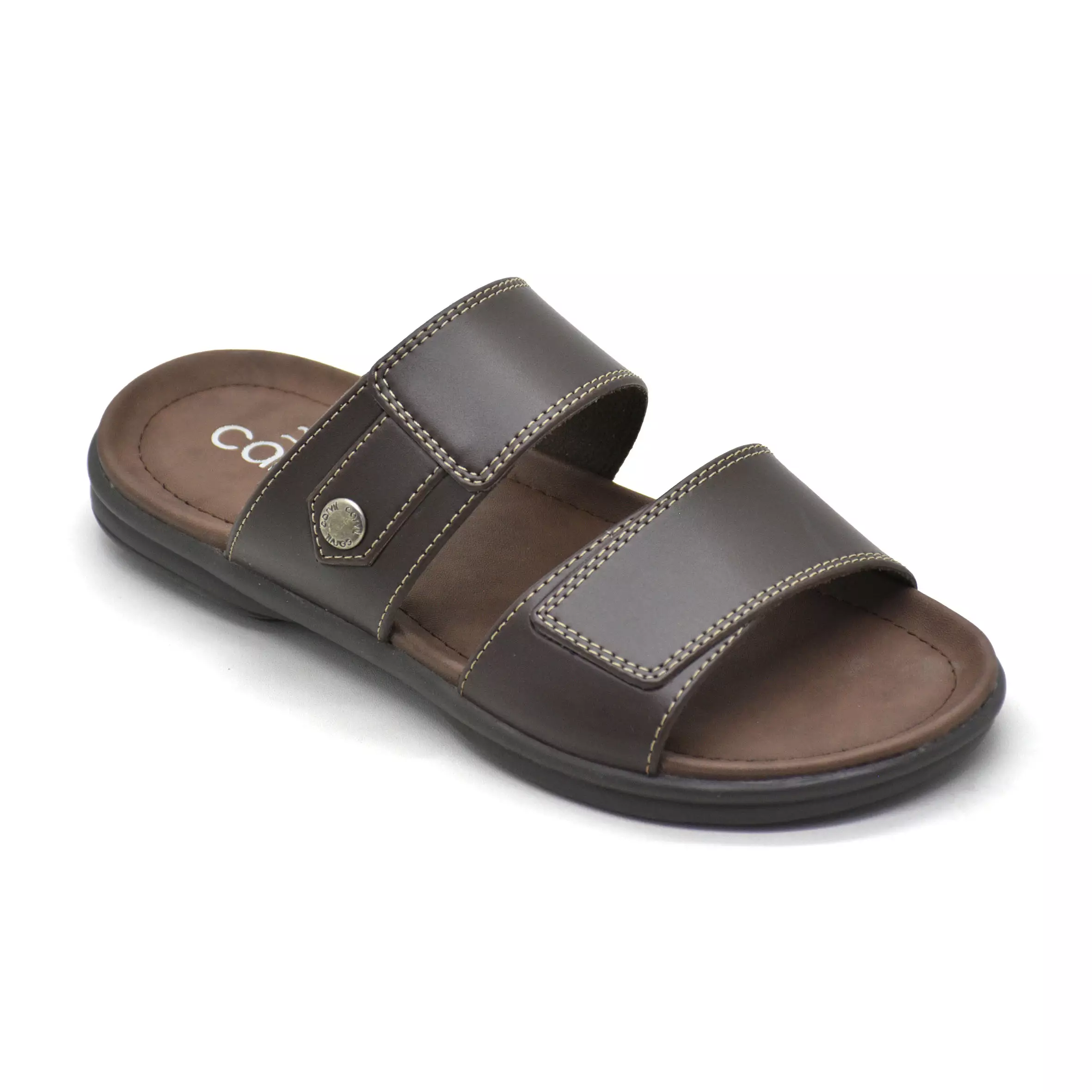 Carvil Sandal Pria Carlisle-02 M Dark Brown