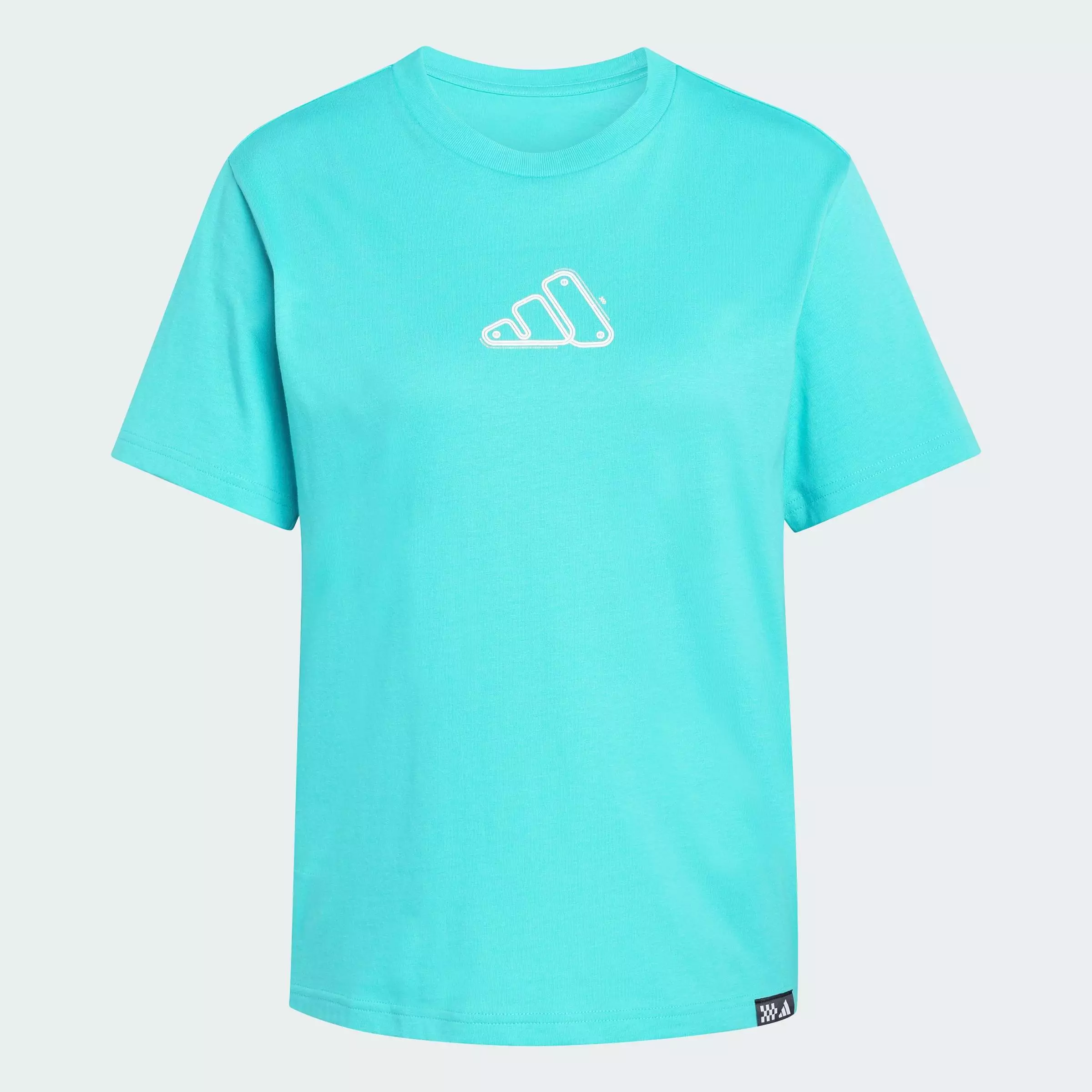 Lifestyle ADRENALINE AESTHETIC GRAPHIC T-SHIRT Women Turquoise JZ7867
