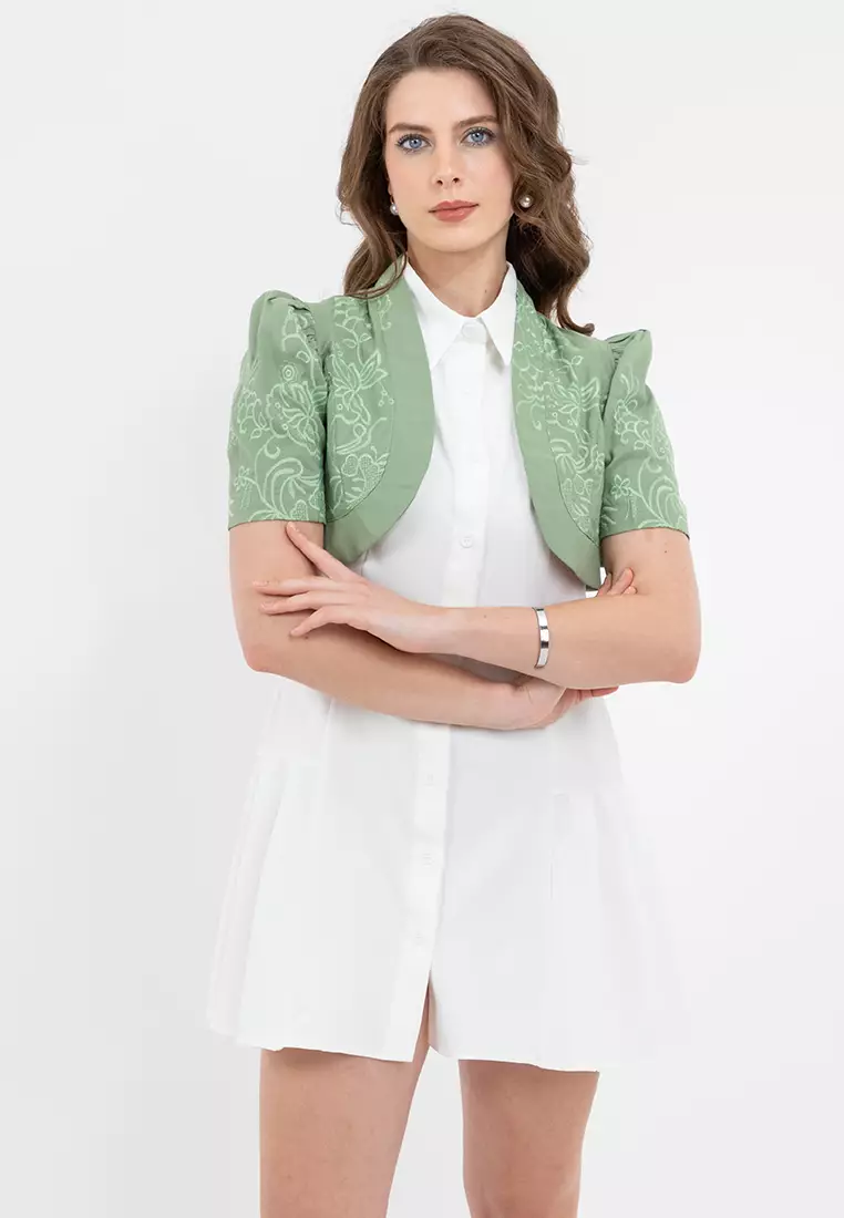 Buy BADOMODA Azali Butterfly Sleeves Filipiniana Bolero 2026 Online |  ZALORA Philippines