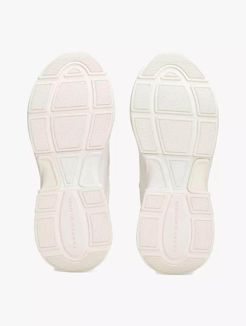 Tommy Hilfiger - Leather Chunky Trainers - Ivory