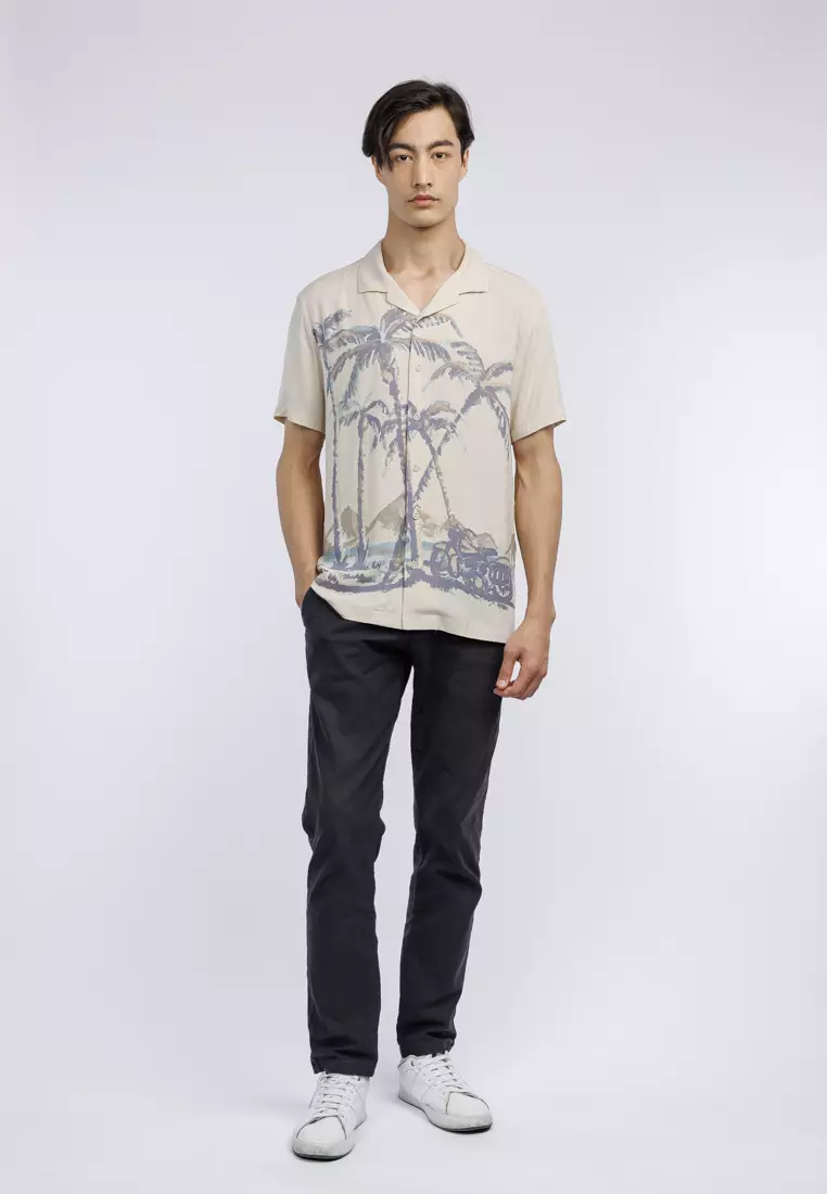 Harley-Davidson Desert Aloha Shirt