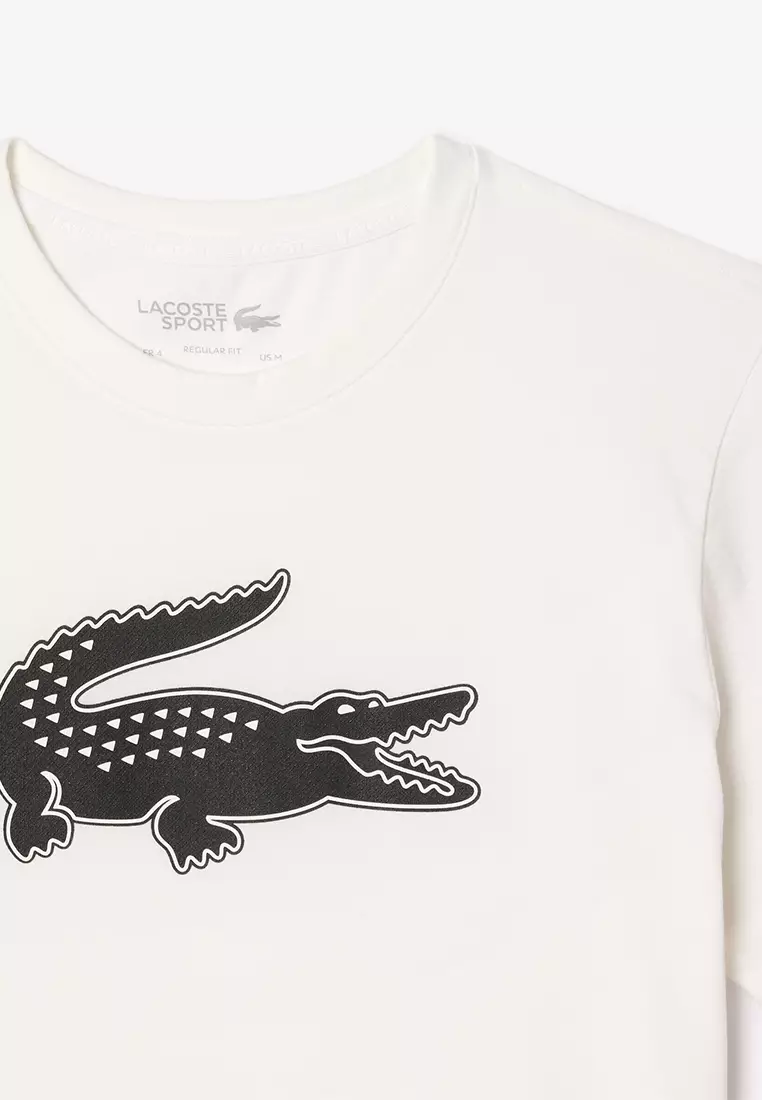 Men's LacSport 3DPrnt Crocodile Breathable Jrsy T-shrt