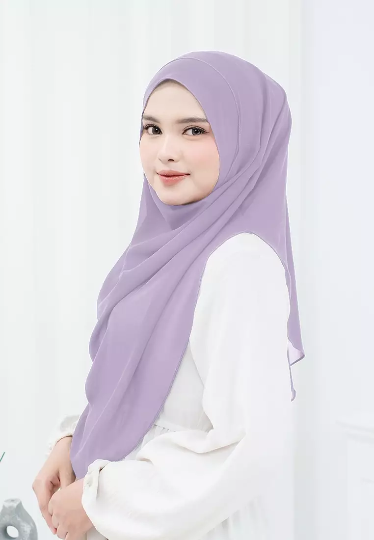 HIJAB INSTAN ZHAZA - PURPLE