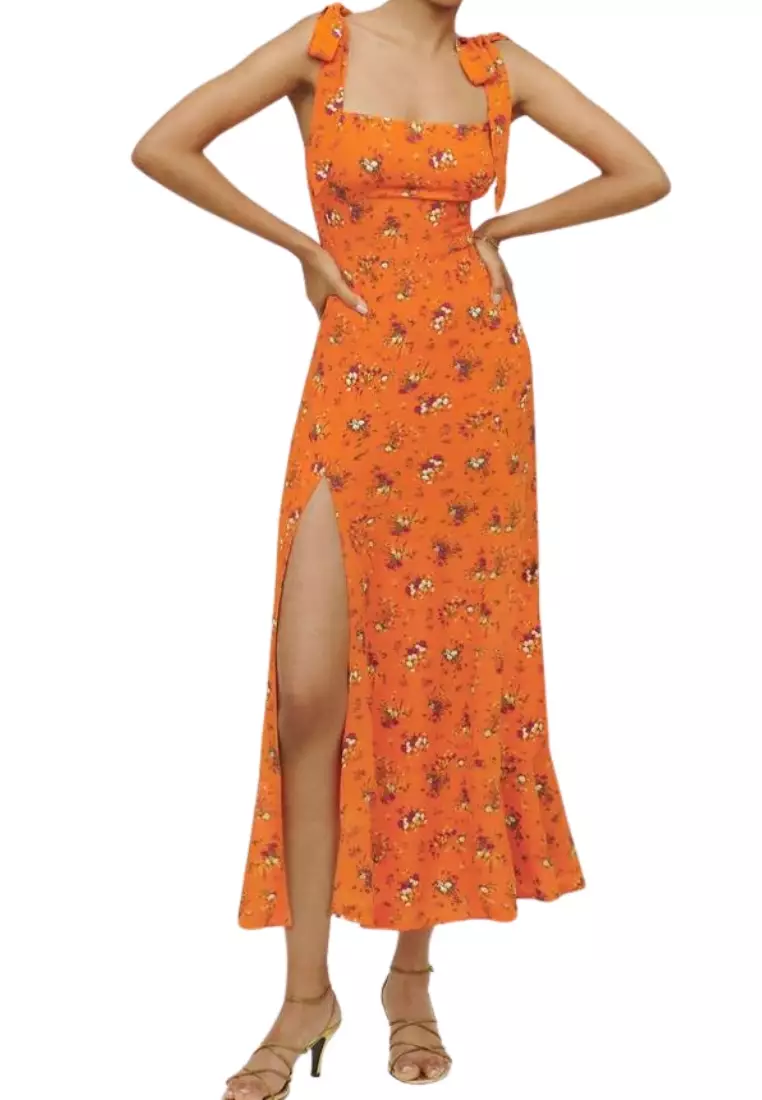 Lucia Dress-Orange