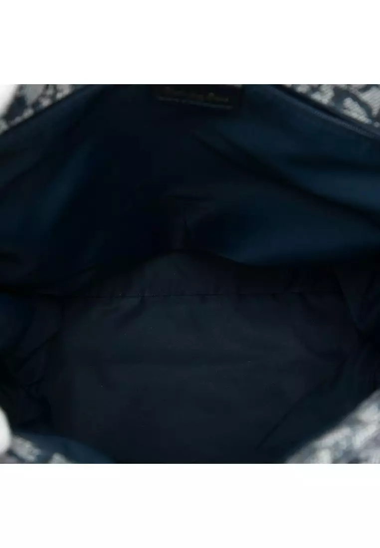 Pre-Loved Dior Diorissimo Trotter Canvas Tote