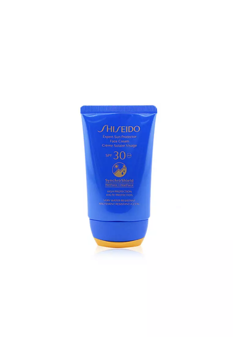 SHISEIDO - Expert Sun Protector Face Cream SPF 30 UVA (High Protection, Very Water-Resistant) 50ml/1.69oz