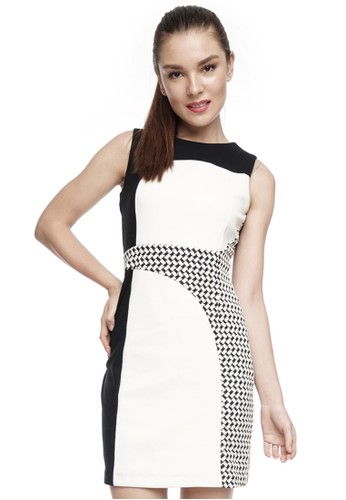 Block Textured Dress