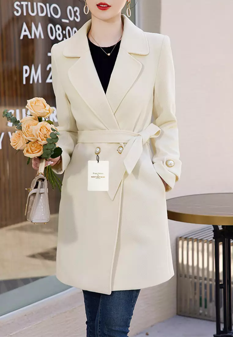 Slim Trench Coat YGH-EY89137