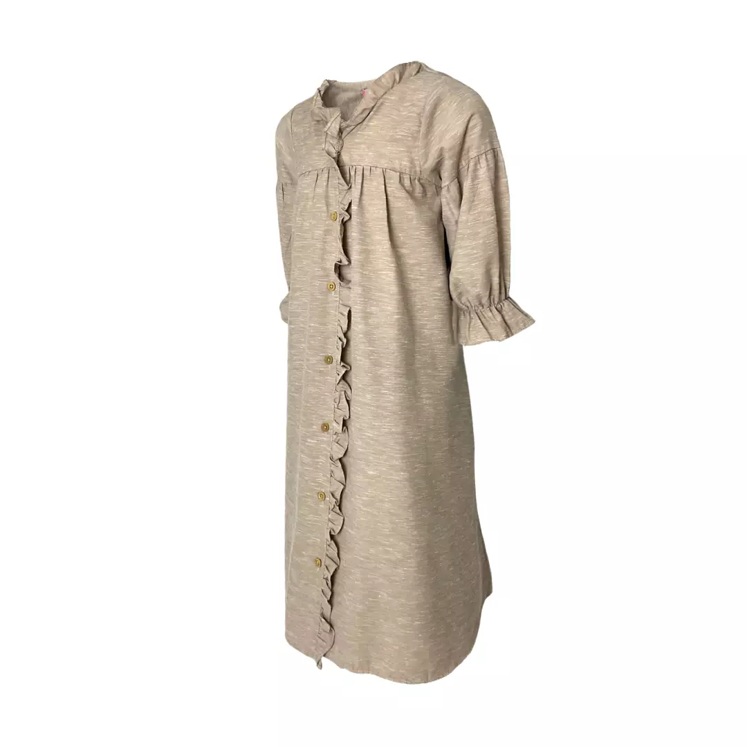 Pingu Gamis Anak Perempuan Polos Coklat 94300829