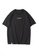 Twenty Eight Shoes black VANSA Unisex Personality Printed Short-sleeved T-Shirt VCU-T1027 85A1EAA7A711C6GS_2