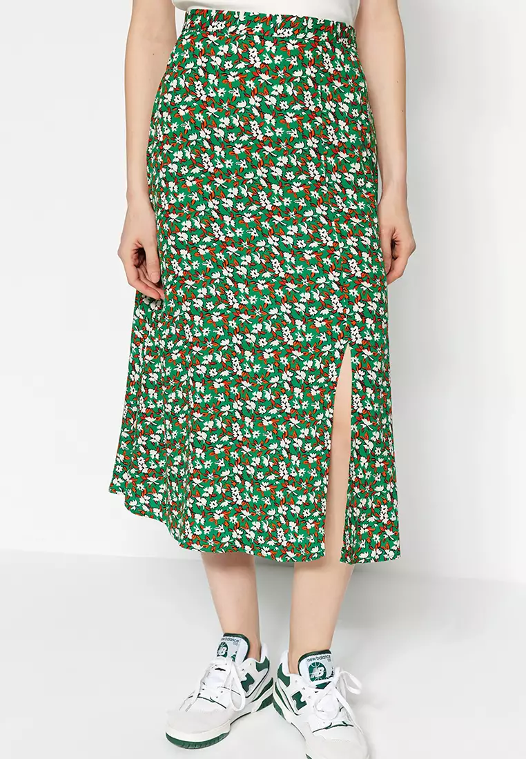 Patterned hotsell floral skirt