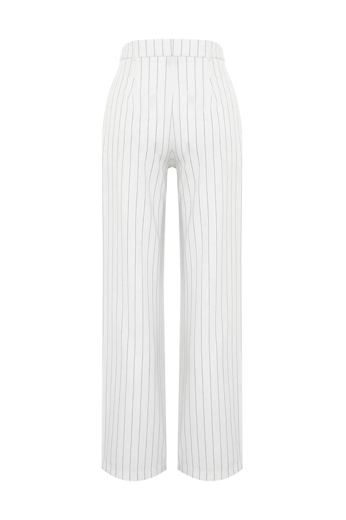 High Waist Stripe Trousers