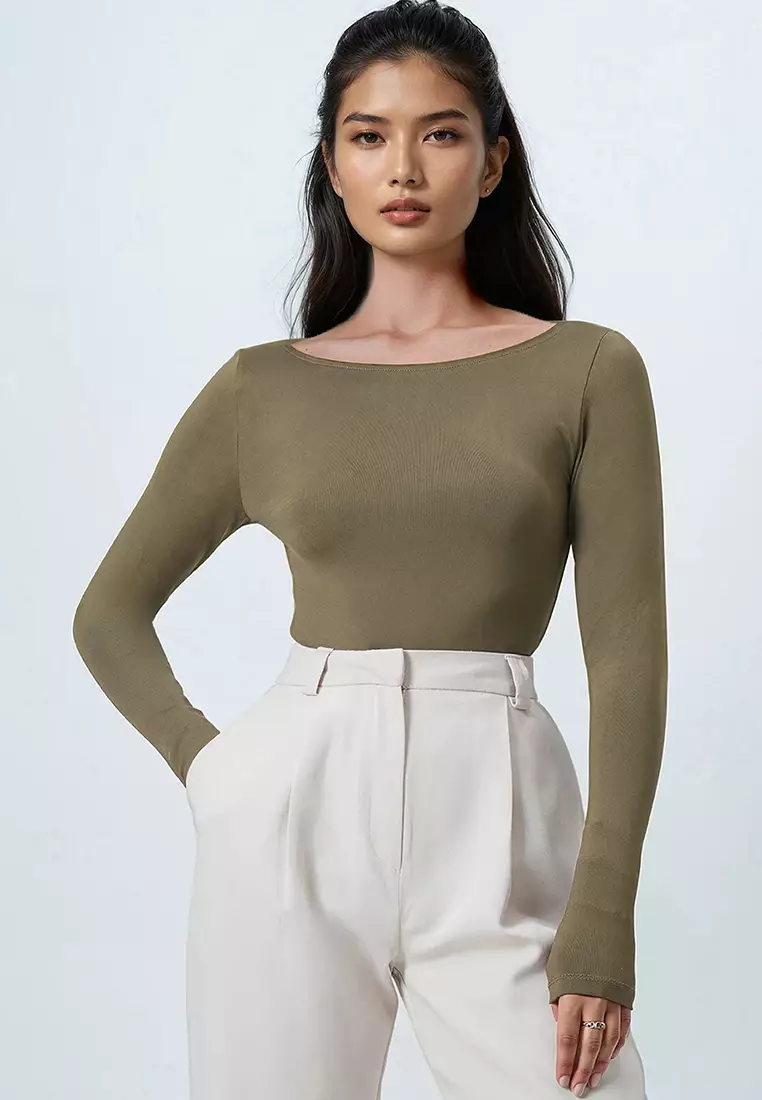 Boat Neck Blouse