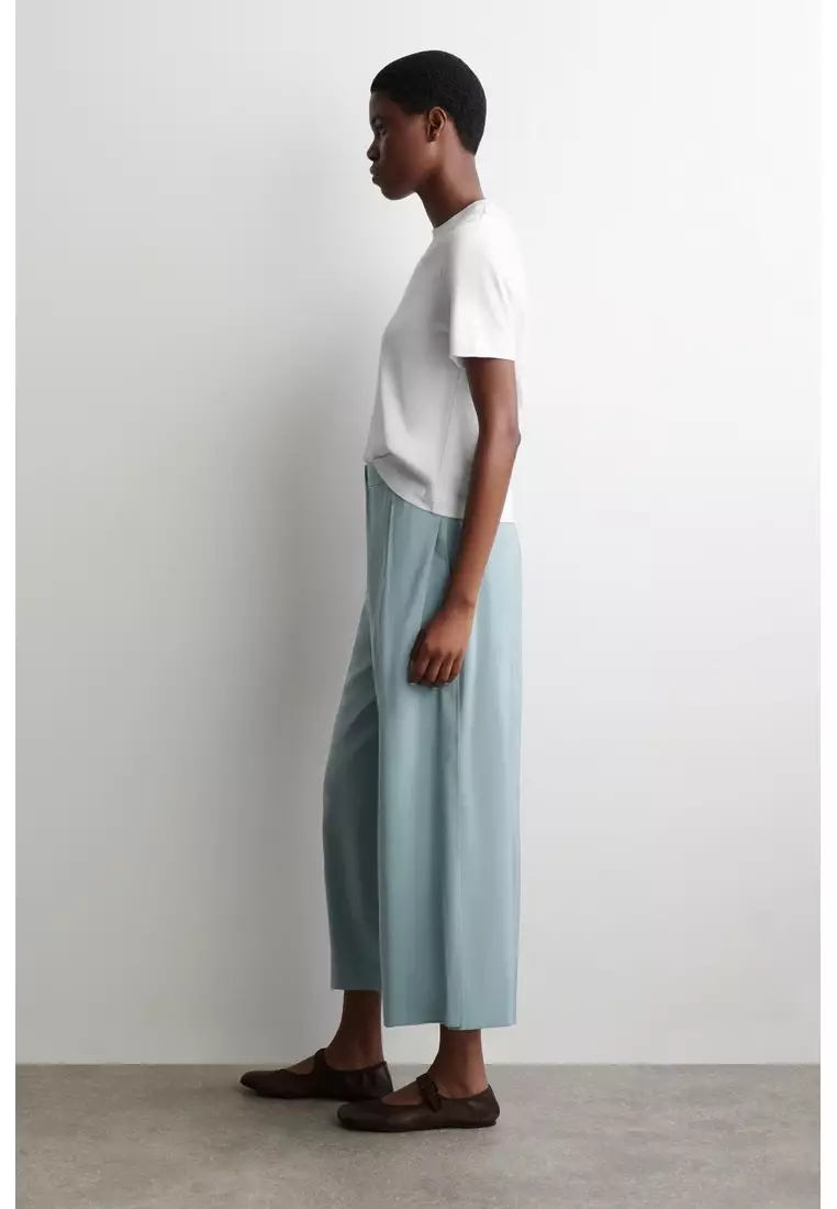 FLUID PLEATED CULOTTES