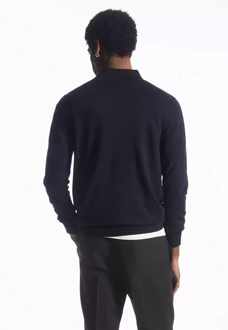 Merino Wool Polo Shirt