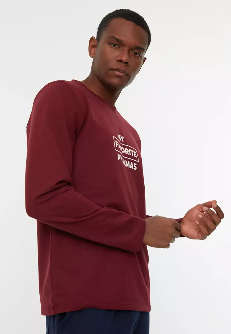 Regular Fit Printed Pajamas Set