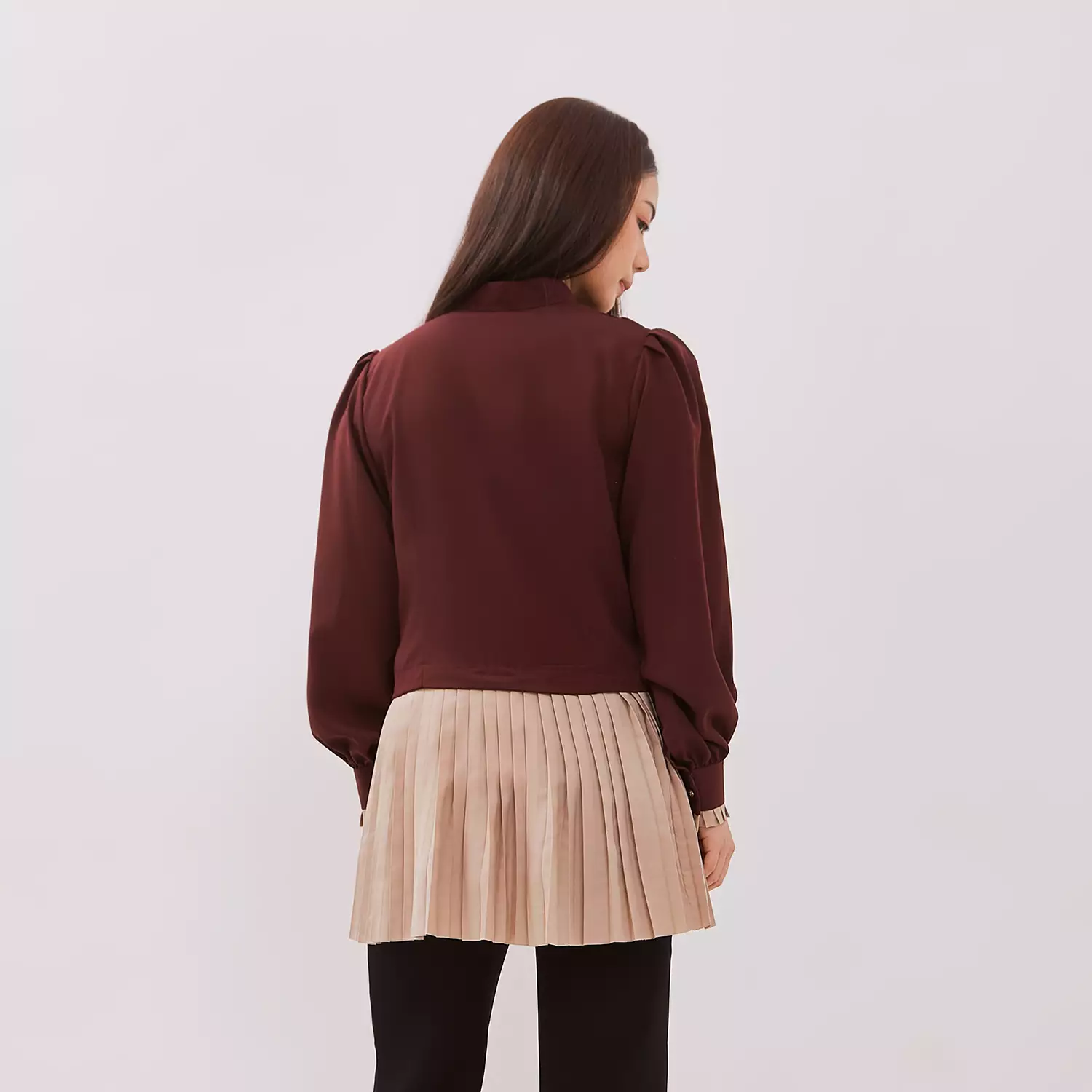 Chanté - Gionna Blouse in Burgundy