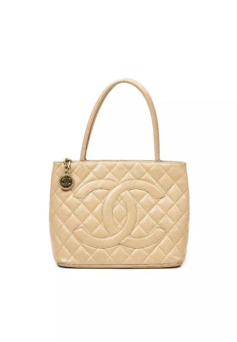Chanel Pre loved CC Medallion Tote ZALORA
