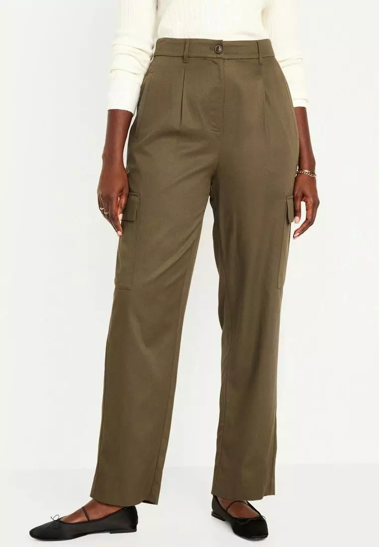 Extra High-Waisted Taylor Cargo Pants for Women