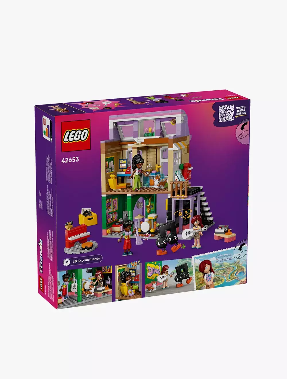 LEGO® FRIENDS Music Store & Apartment - 42653