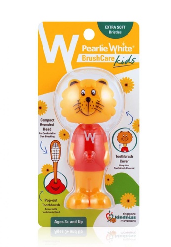Pearlie White Pearlie White BrushCare Kids Toothbrush - Singa Lion E9276ES4616382GS_1
