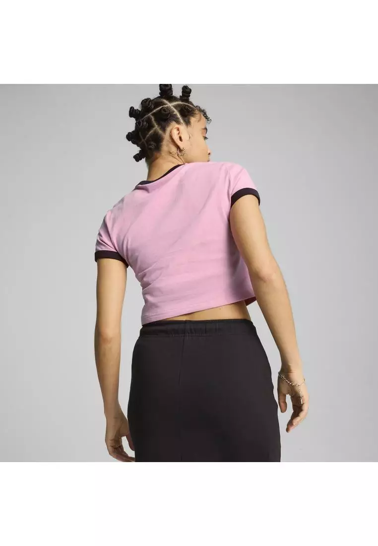 Downtown Graphic Baby Tee Women