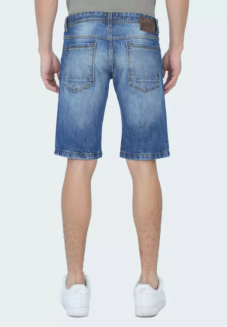 LGS - Celana Pendek - Short Jeans - Biru Denim - JSS.293.P080.A689.C