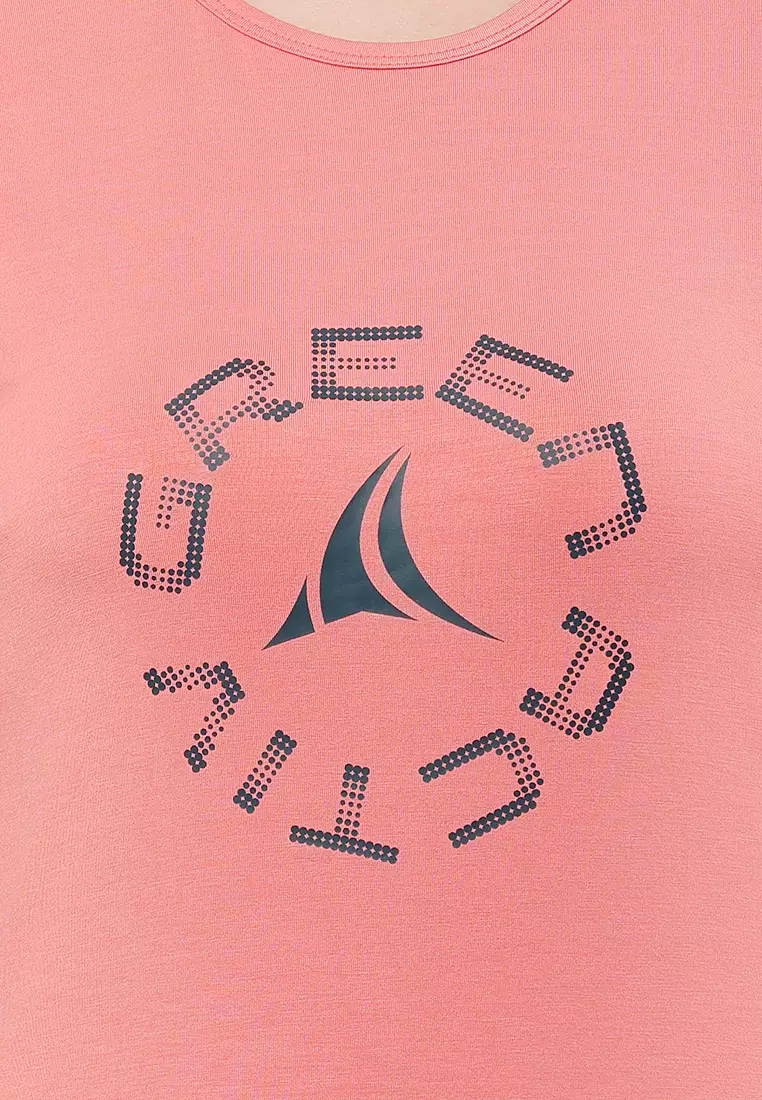 Kaos Pelatihan Bambu Eco-Stretch Wanita  Premium Pink