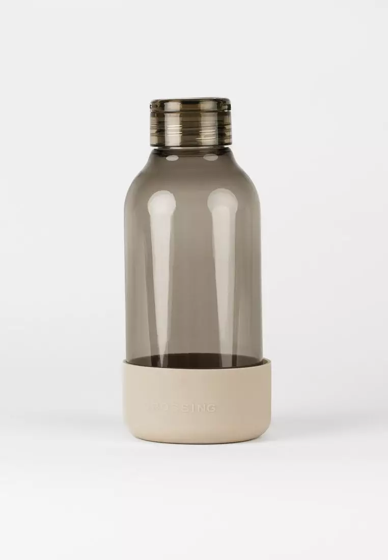 Crossing Silicone Water Bottle Boot - Fits Diameter 7-7.5cm (550ml) Blistered Pack - Beige
