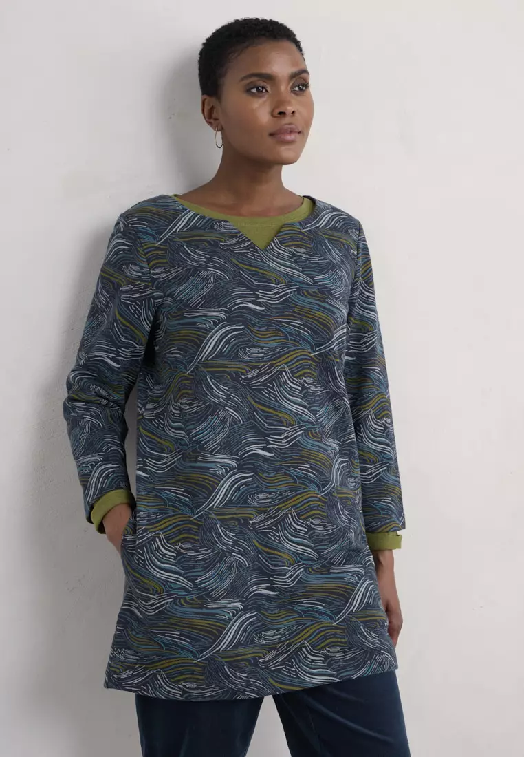 Seasalt Cornwall Navy Zora Tunic