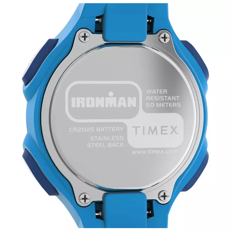 Jam Tangan Unisex Timex Ironman TW5M60300 Digital Dial Blue Rubber Strap
