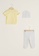 LC Waikiki yellow Baby T-Shirt Pants and Beanie FACE2KA4B12D84GS_2