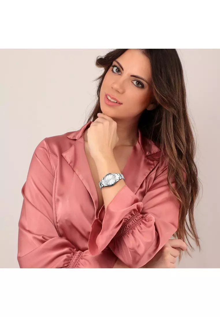 【2 Years Warranty】  Trussardi T-Bent 30mm Women's Quartz Watches R2453141504