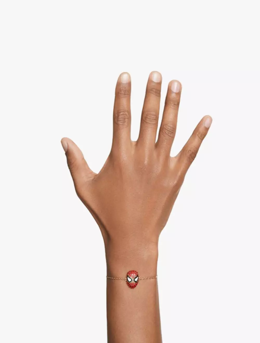 Spider-Man © Marvel Bracelet, Red, Gold-Tone Plated - M - Red