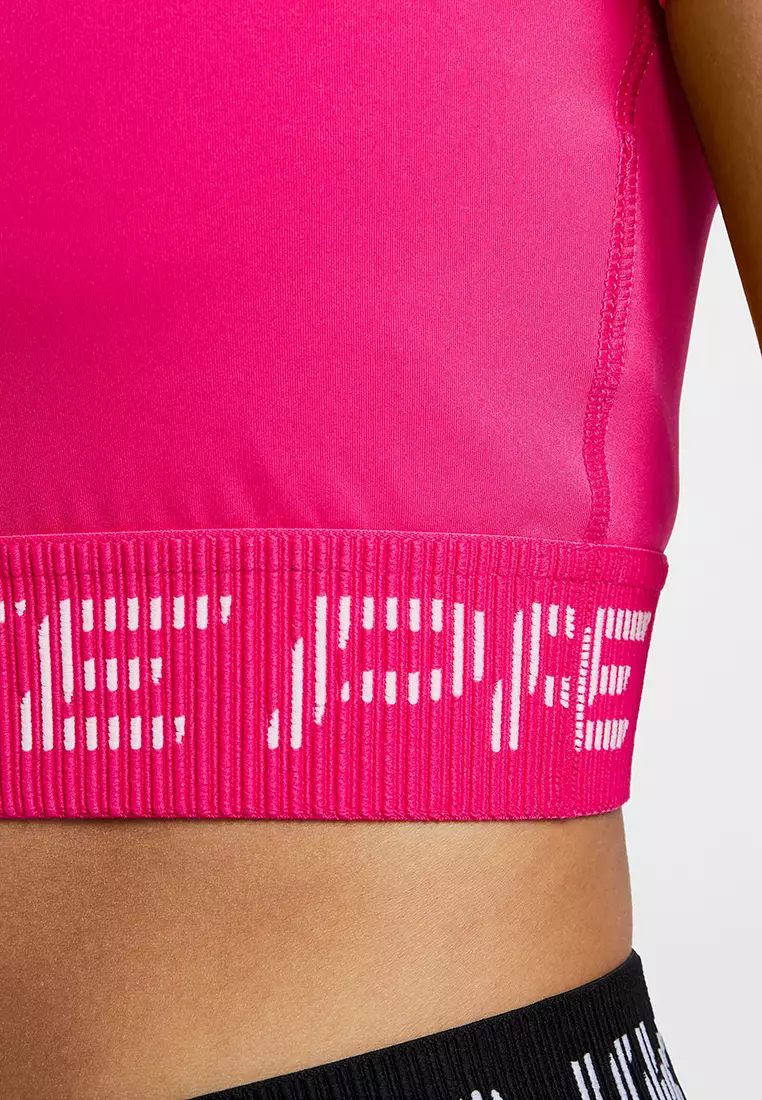 Pro Dri-FIT Short-Sleeve Cropped Graphic Top