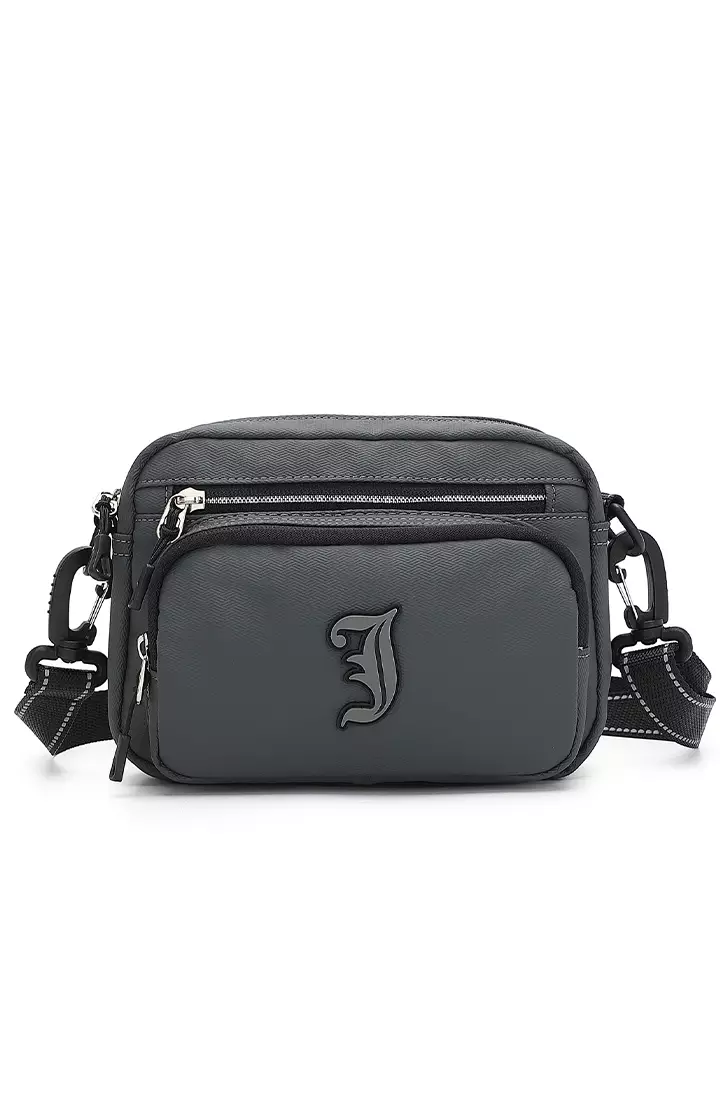 Joker Player Men's Sling Bag / Crossbody Bag - Grey