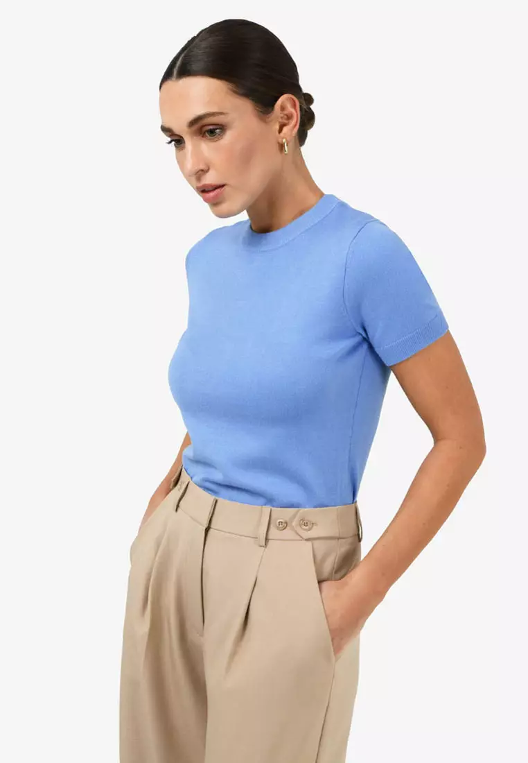 Catherine Short Sleeve Knit