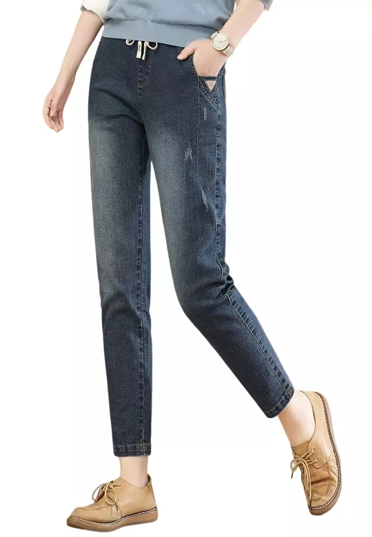Girls adjustable waist jeans sale
