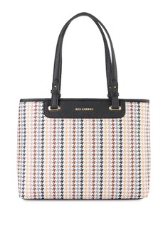 Les Catino black Fay Ht Tote LE281AC01GVMID_1