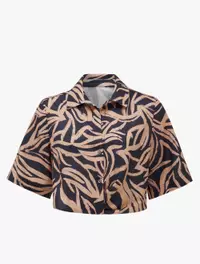 Navy Filson Abstract Co-ord