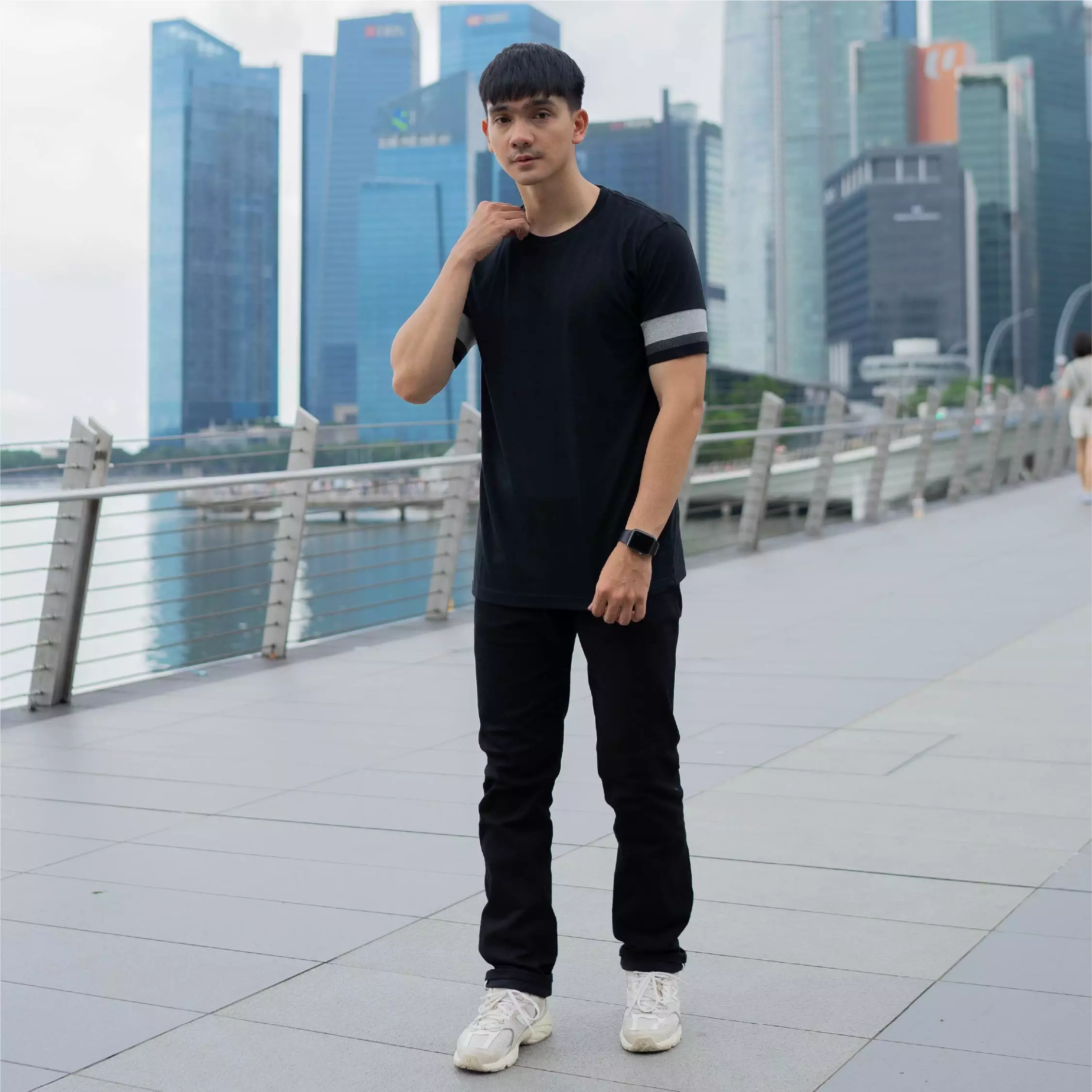 Kale Dios Black Grey / Tshirt Pria Premium Cotton  Lengan Pendek